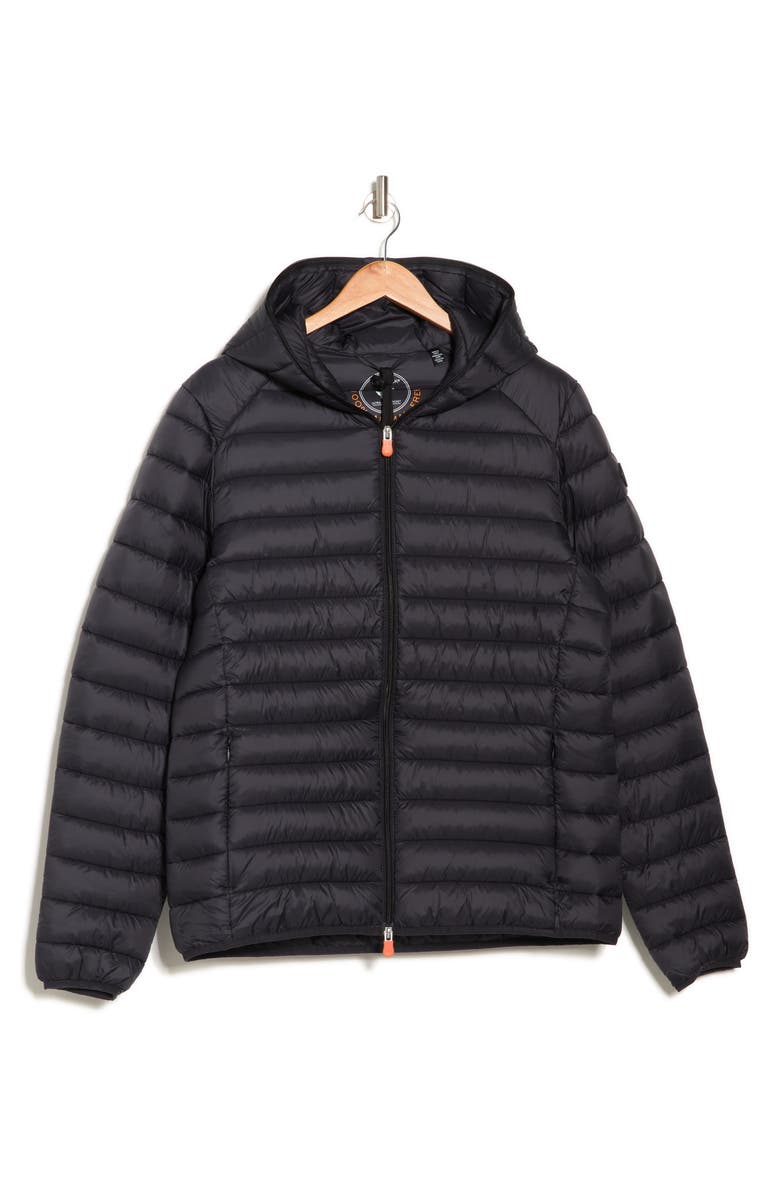 Save The Duck Donald Hooded Puffer Jacket, Alternate, color, 