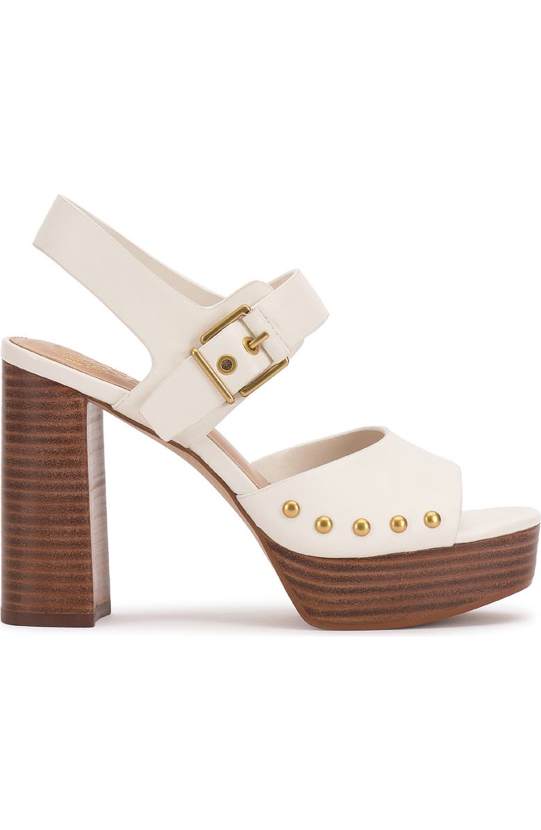 Vince Camuto Patzon Ankle Strap Platform Sandal, Alternate, color, Coconut Cream