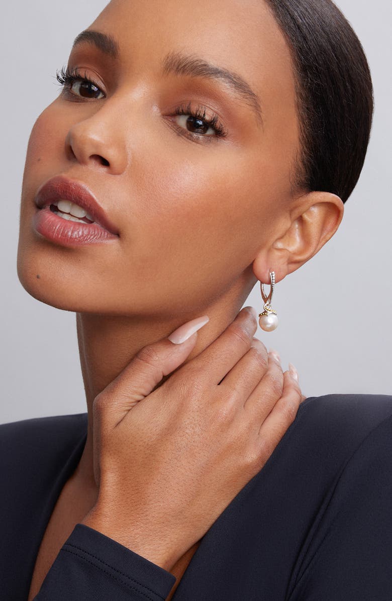 LAGOS Luna Pearl Drop Earrings, Alternate, color,