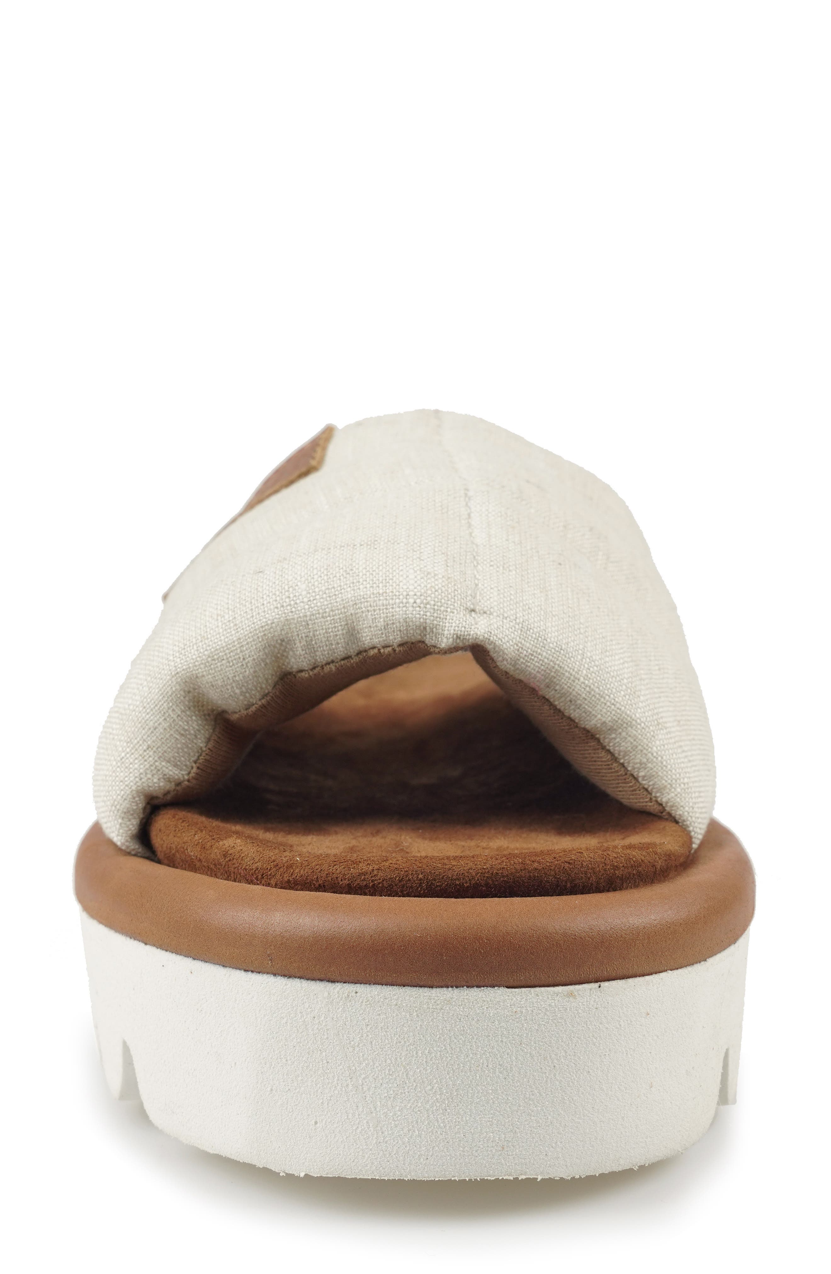 Pax Platform Sandal, Alternate, color, BEIGE