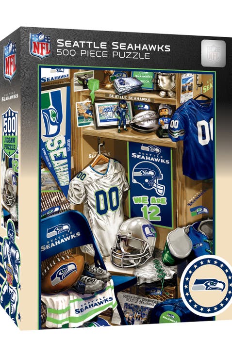 Seattle Seahawks Locker Room 500 Puzzle