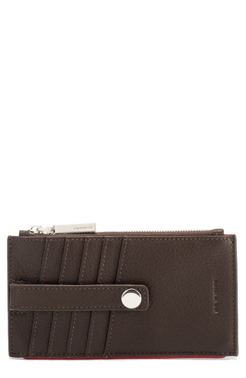 Hammitt 210 West Espresso Pebble Silver Sml In Brown