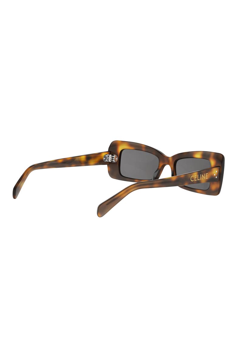 52mm Rectangular Sunglasses, Alternate, color, BLONDE HAVANA / SMOKE