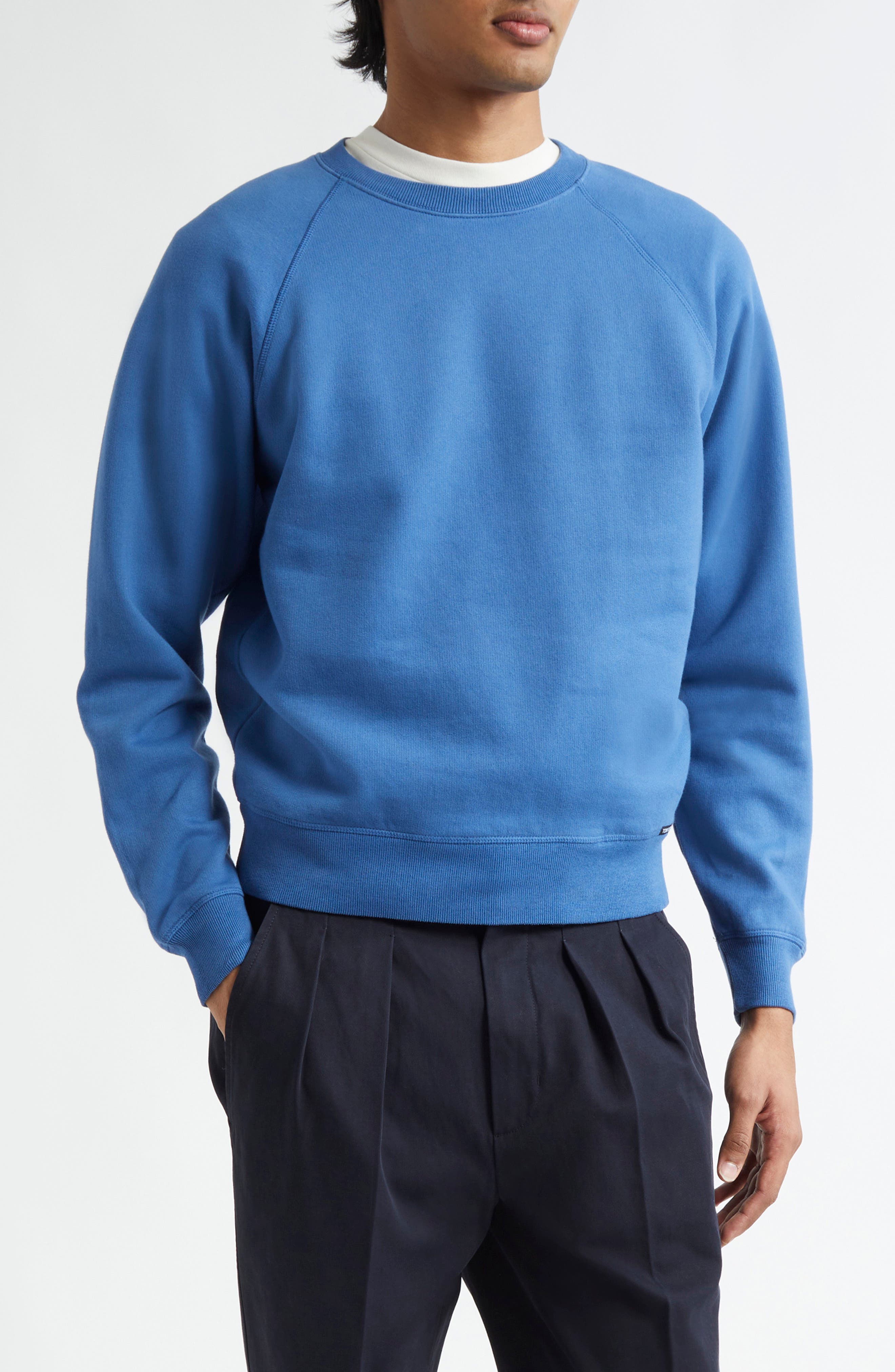 TOM FORD Felpa Garment Dye Crewneck Sweatshirt
