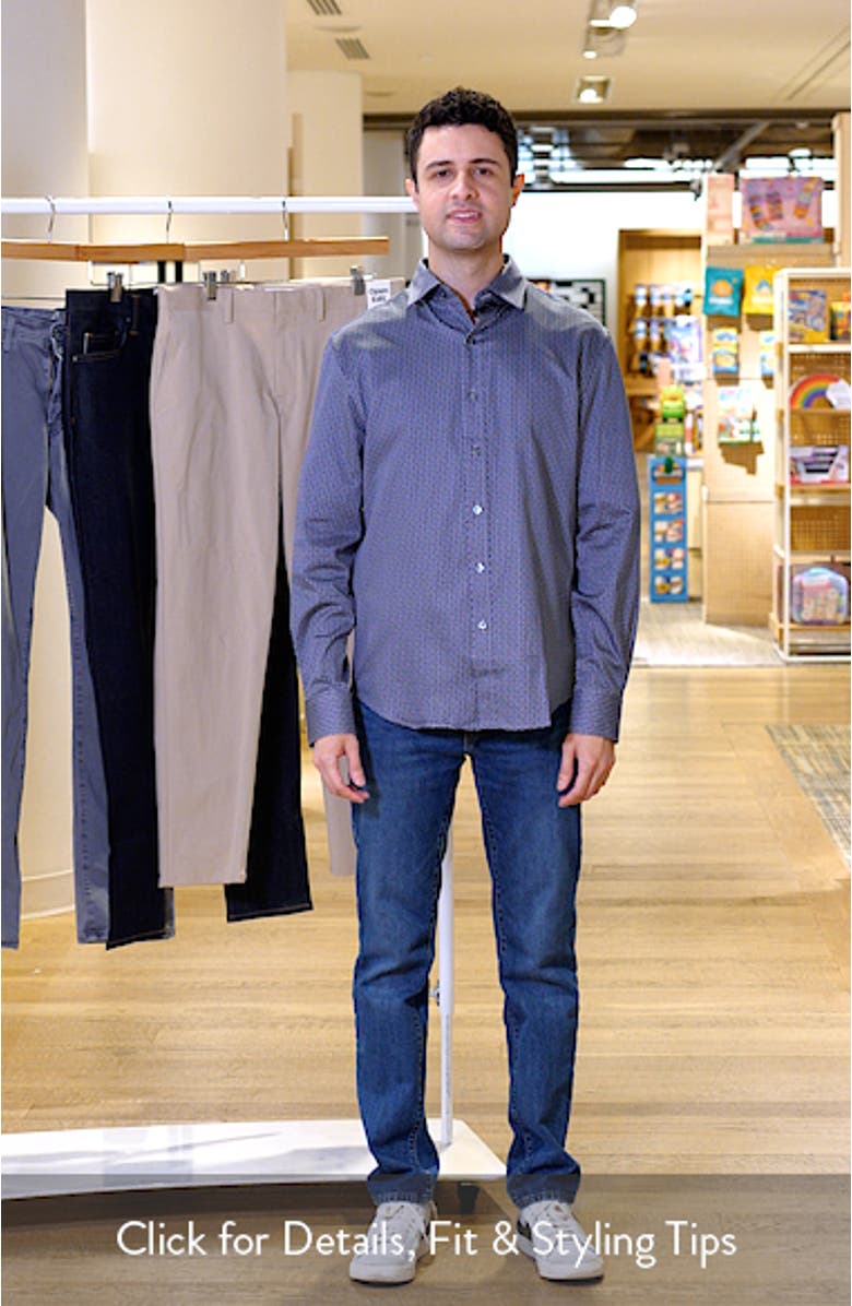 Julian Shaped Fit Button-Up Shirt, sales video thumbnail