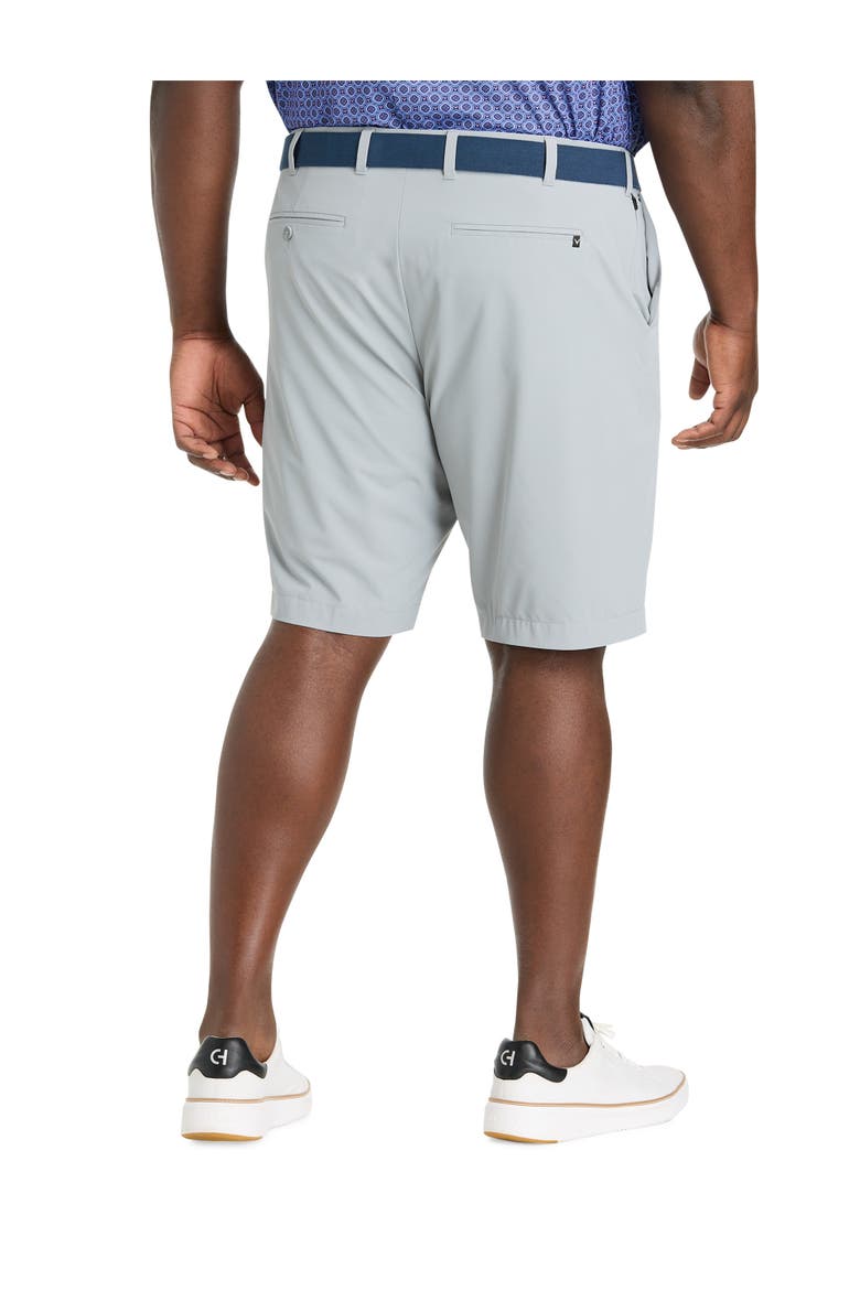 Big & Tall Premium Flat-Front Golf Shorts, Alternate, color, CONCRETE