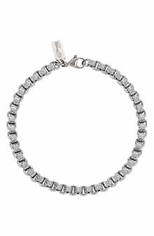 Men's Box Chain Bracelet