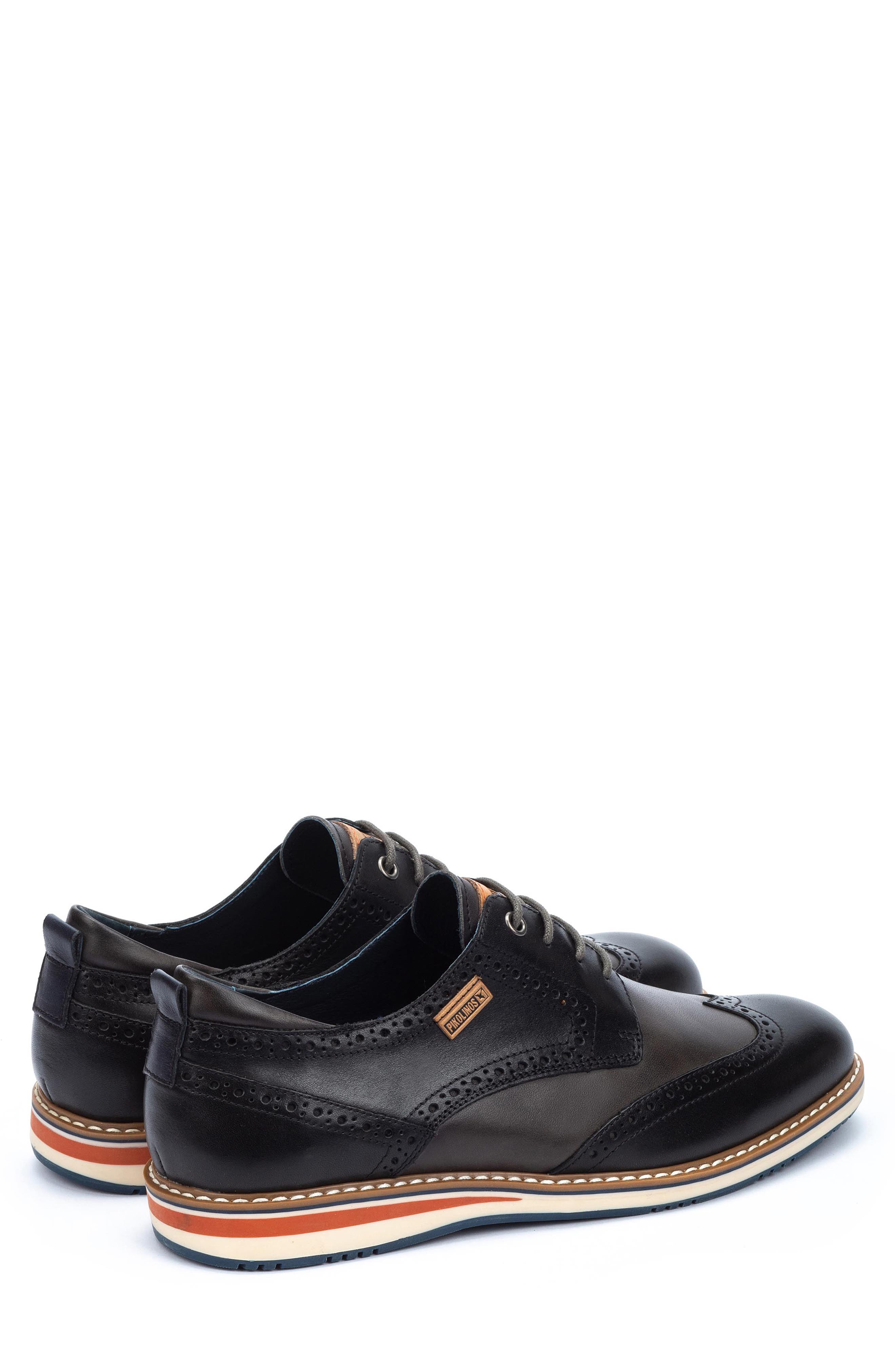 PIKOLINOS Avila Wingtip Derby, Alternate, color, Black
