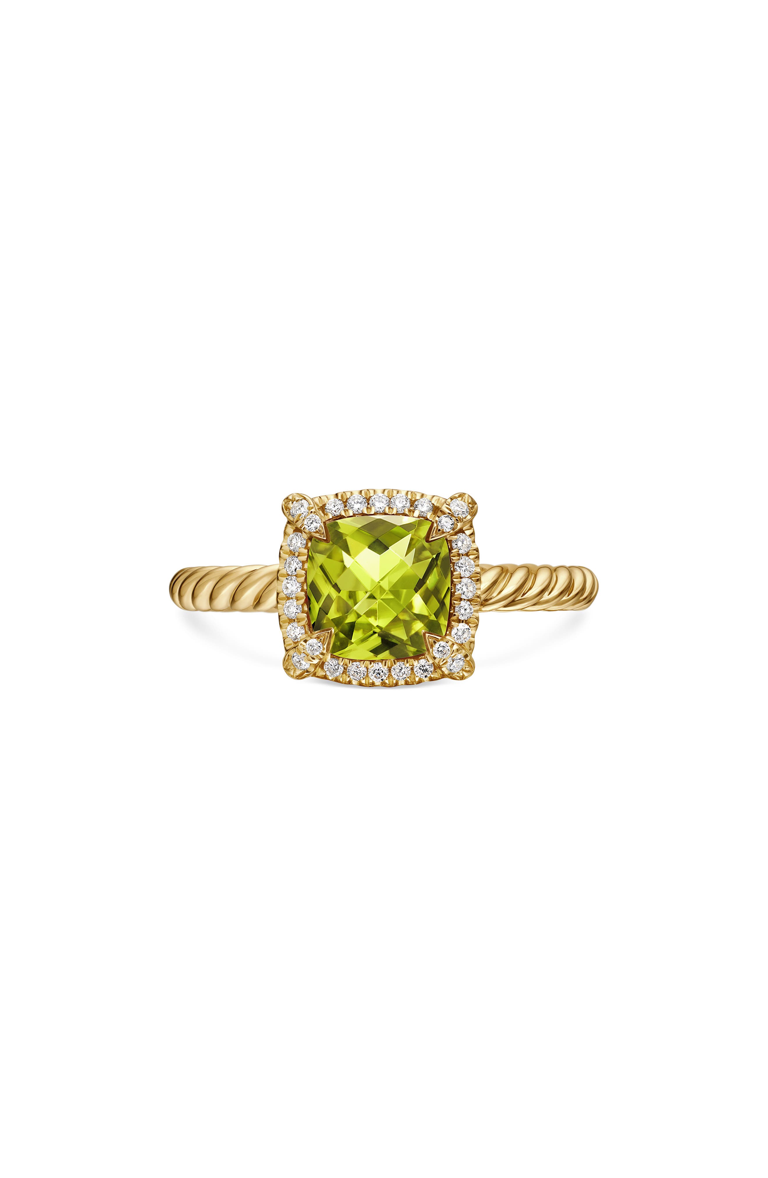 YELLOW GOLD/ PERIDOT