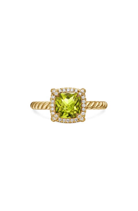 Petite Chatelaine® Pavé Bezel Ring