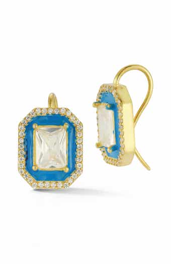 SPHERA MILANO Cubic Zirconia Drop Earrings