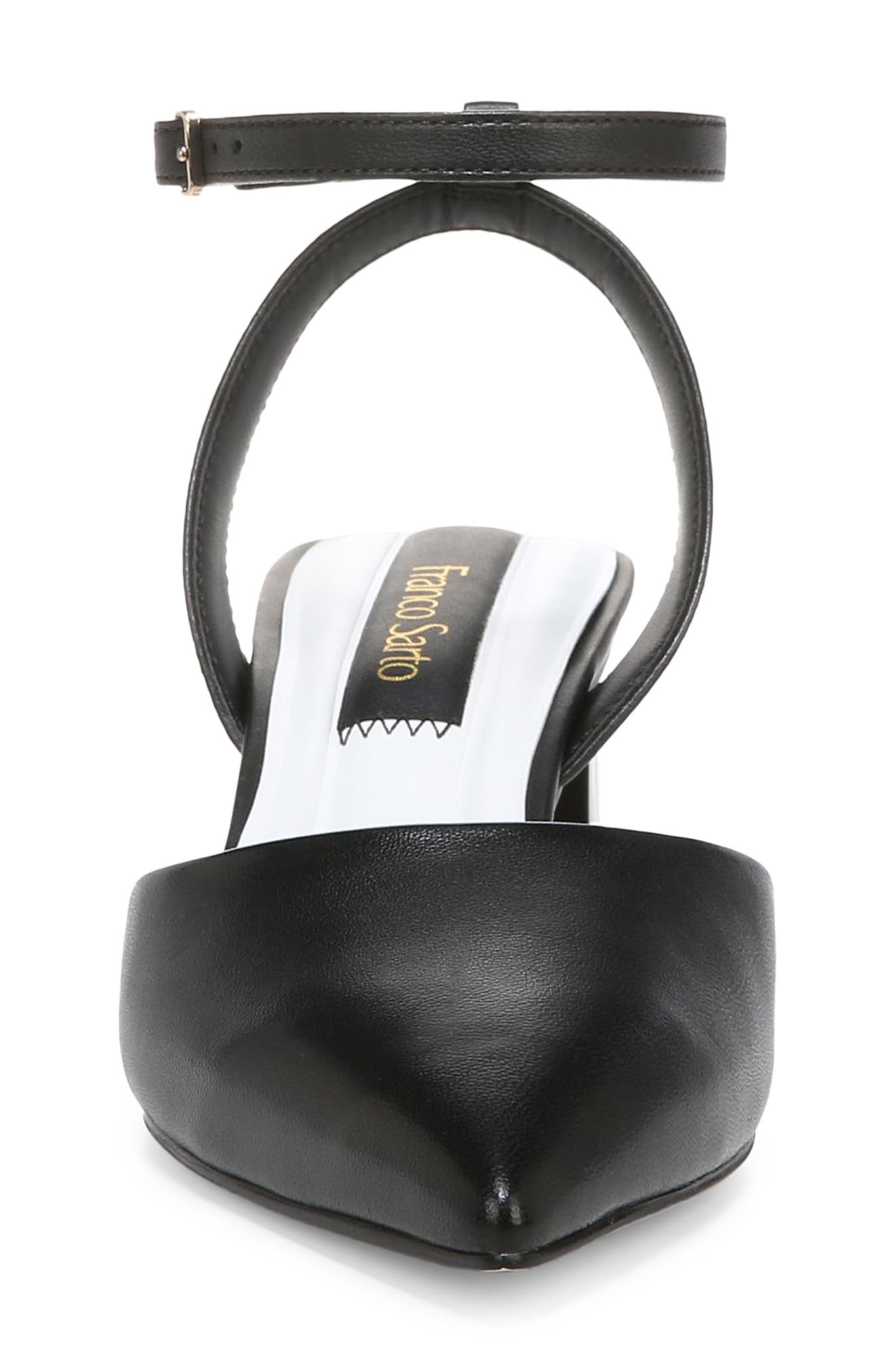 Franco Sarto Naya Ankle Strap Pointed Toe Pump, Alternate, color, 