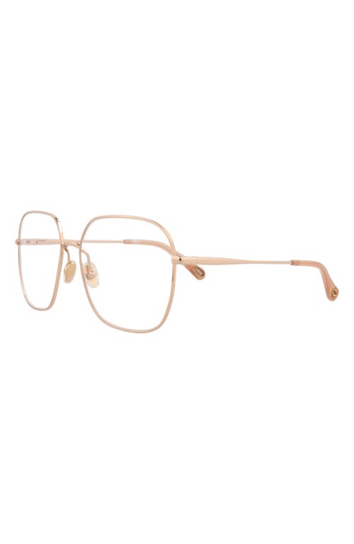 Chloé 59mm Square Optical Glasses