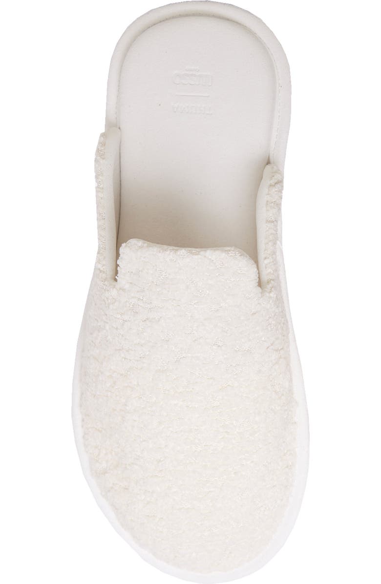 LUSSO CLOUD Draper Bouclé Slipper, Alternate, color, Thuma Ivory