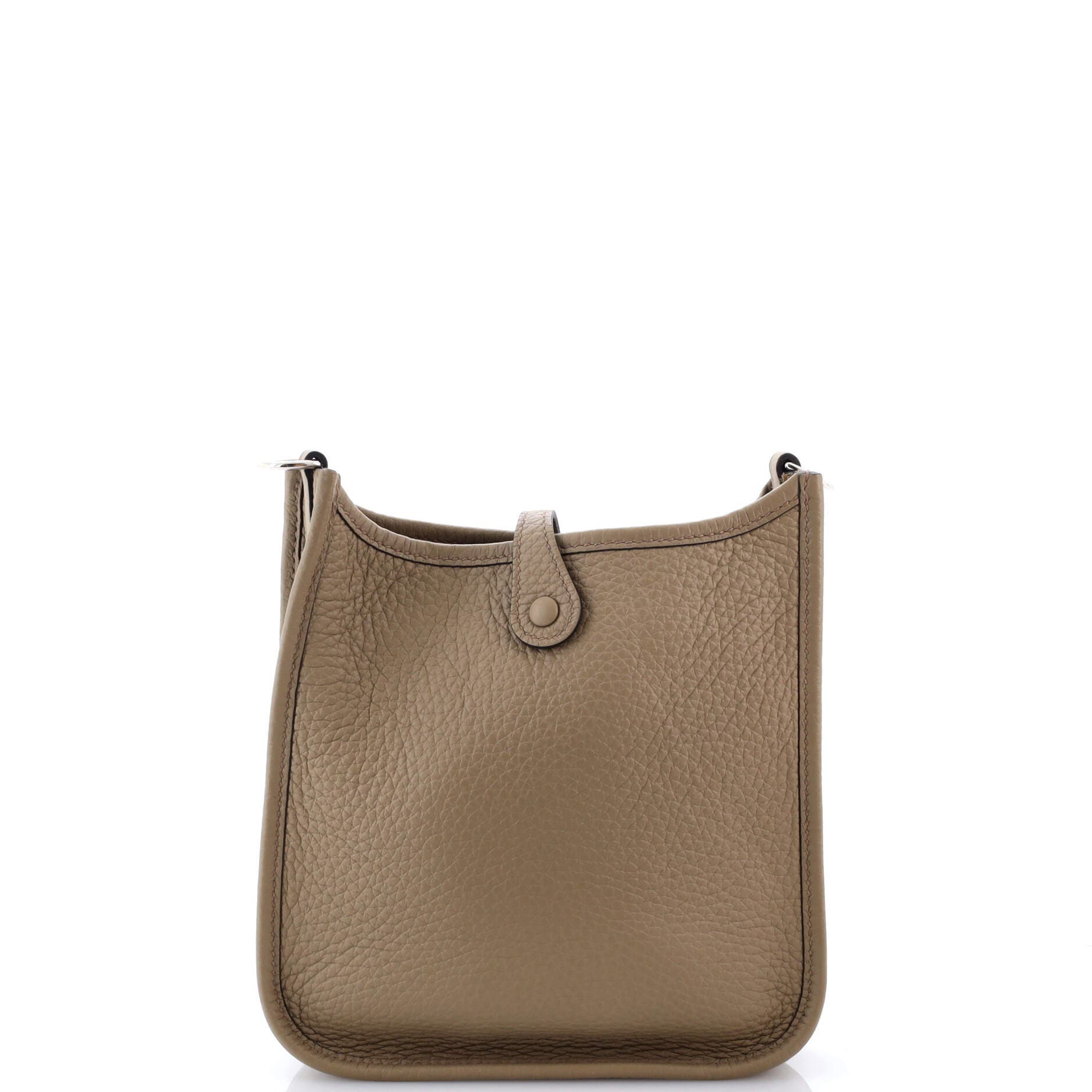 Pre-Owned Hermes Evelyne Bag Gen III Clemence TPM, Alternate, color, Beige Marfa