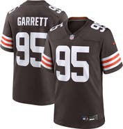 Nike Men's Nike Myles Garrett  Brown Cleveland Browns Team Game Jersey