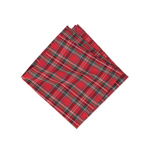 C & F Home C&f Home Red Plaid Napkin Set Of 6 In Red