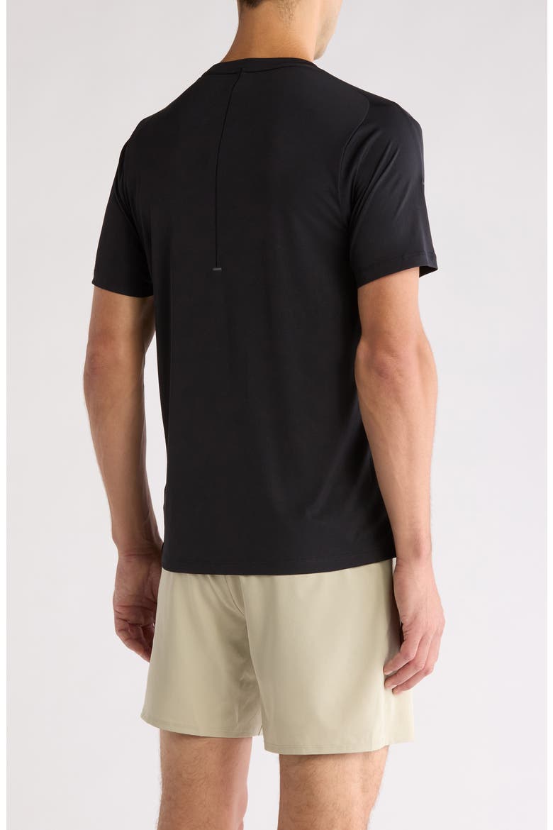 Terra Run Performance T-Shirt, Alternate, color, BLACK