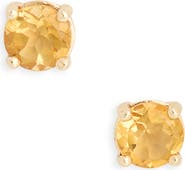 Bony Levy Citrine Stud Earrings