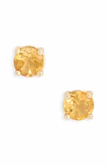 Bony Levy Citrine Stud Earrings