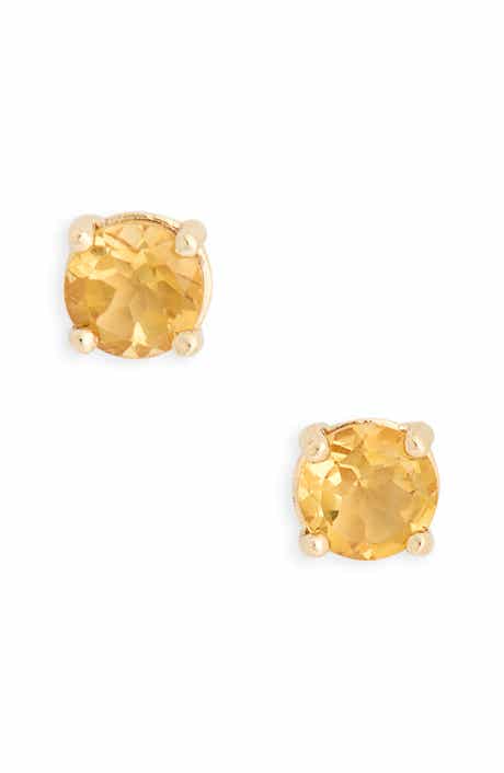 Bony Levy Citrine Stud Earrings