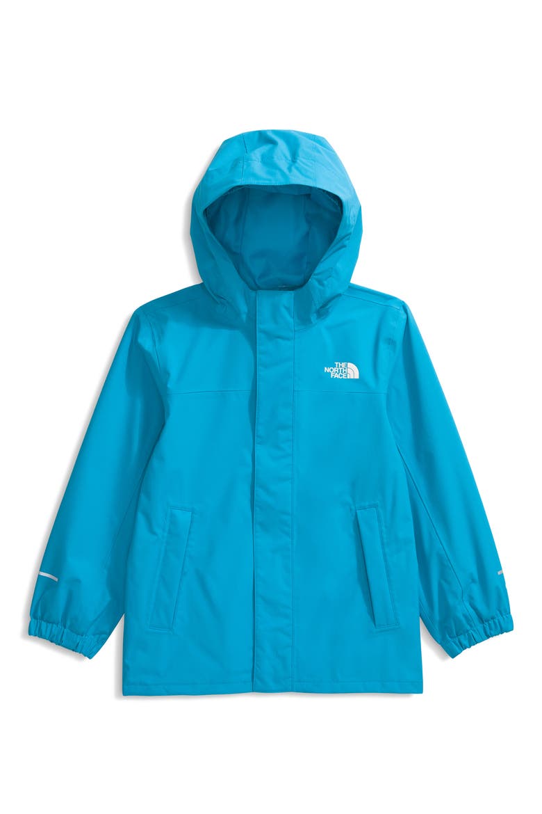 Kids' Antora Waterproof Recycled Polyester Rain Jacket, Main, color, MERIDIAN BLUE
