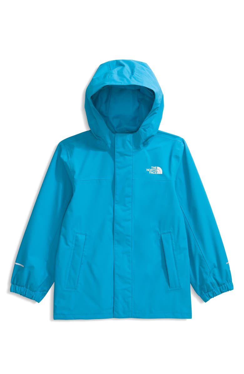 The North Face Kids' Antora Waterproof Recycled Polyester Rain Jacket, Main, color, Meridian Blue
