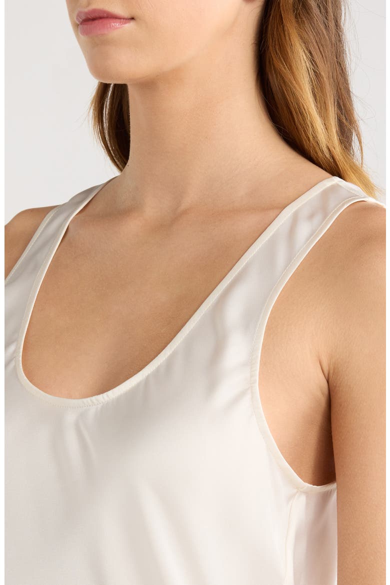 The Clean Cut Tank, Alternate, color, IVORY