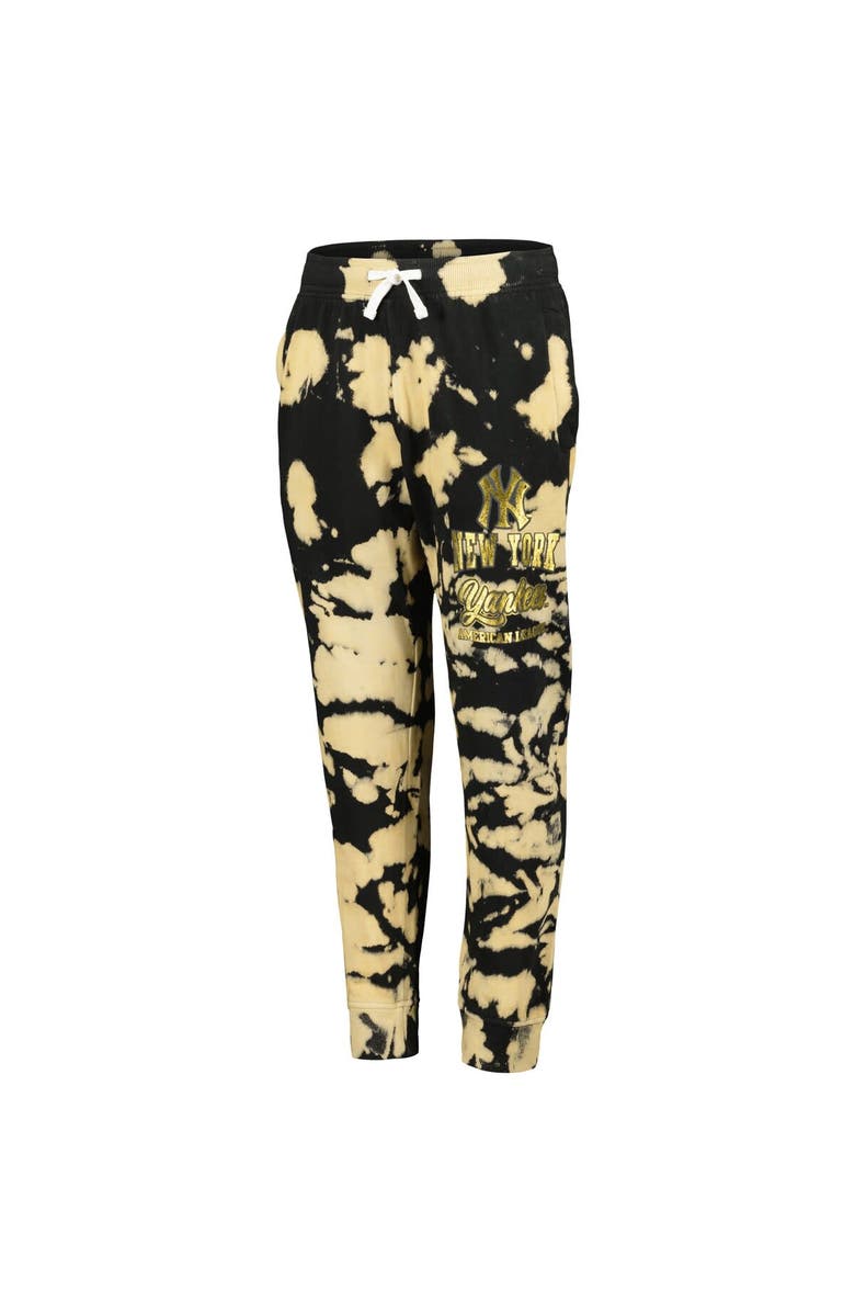 Outerstuff Youth Black New York Yankees Lose Yourself Fleece Pants, Alternate, color, Black