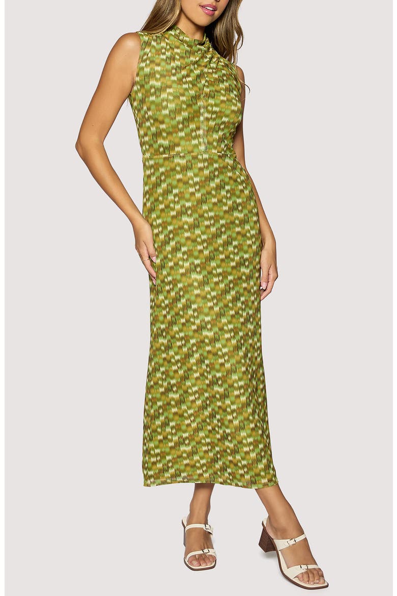 Sierra Dreams Sleeveless Maxi Dress, Main, color, GREEN-MULTI