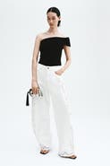 H&M Off-the-shoulder thong bodysuit