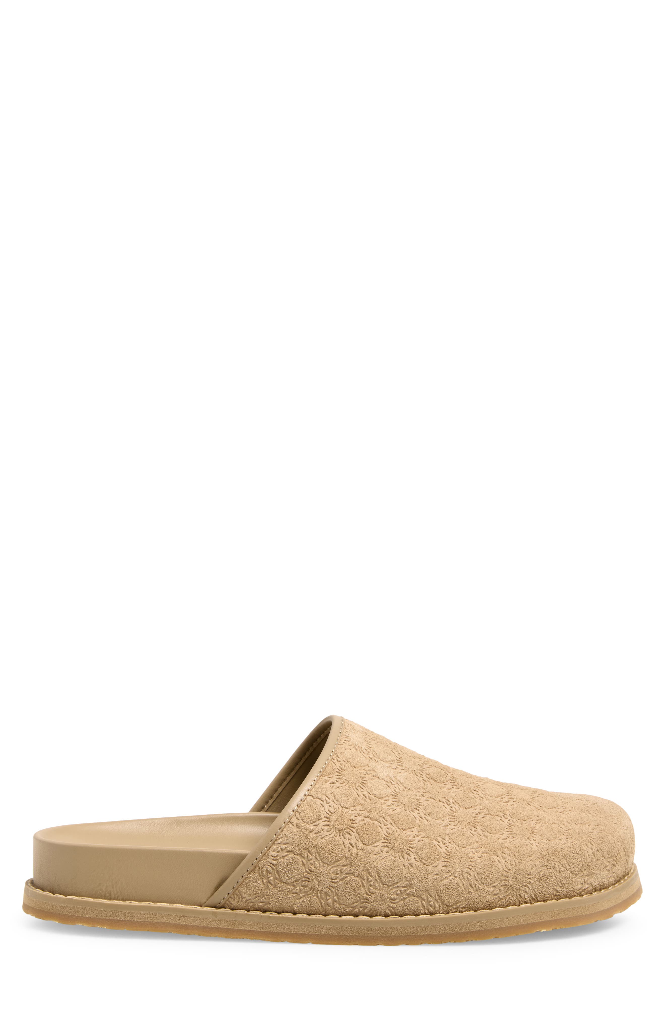 MA Debossed Leather Clog, Alternate, color, TAN
