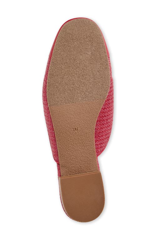 Jack Rogers Women's Tinsley Mule Flats In Fire Red/fire Red