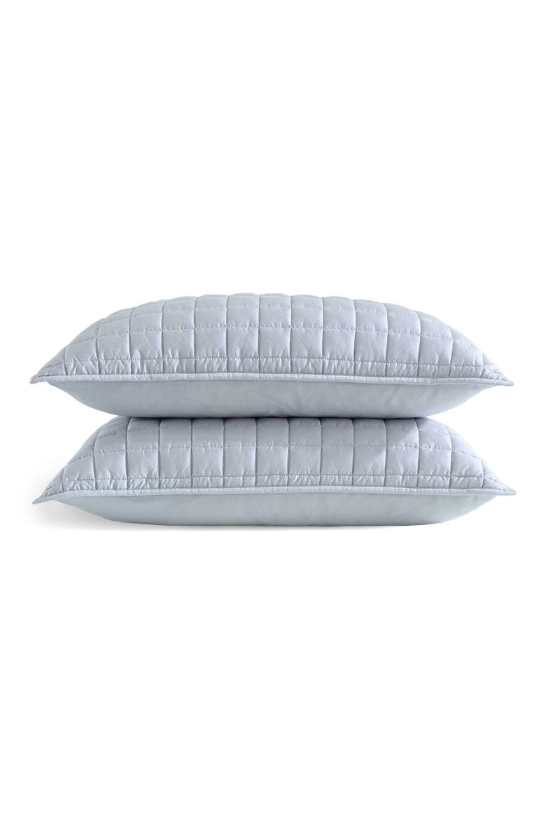Solid Quilt & Sham Set, Alternate, color, PASTEL BLUE