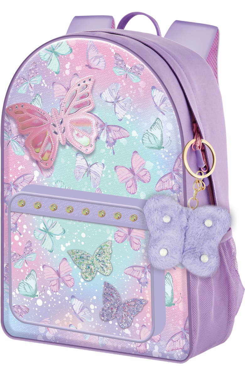 HOT FOCUS Kids' Sweet Tie Dye Butterfly Backpack, Main, color,