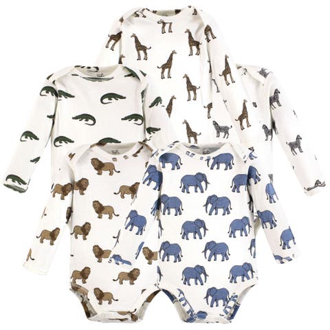 Organic Cotton Long-Sleeve Bodysuits