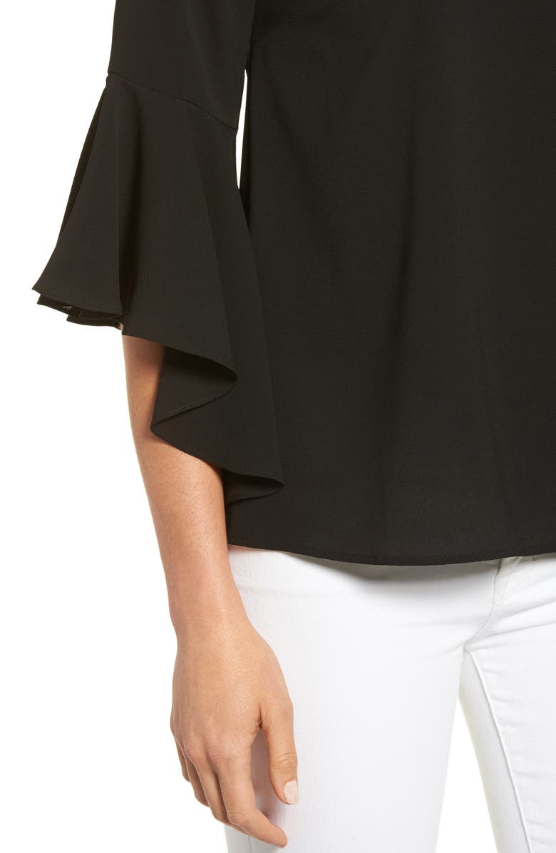 Bobeau Bell Sleeve Blouse, Alternate, color,