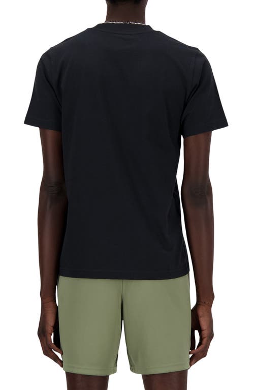 New Balance Sport Essentials Logo Graphic T-shirt In Black