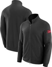 J. Palmer Men's J. Palmer Black Atlanta Falcons QB1 Full-Zip Sweatshirt