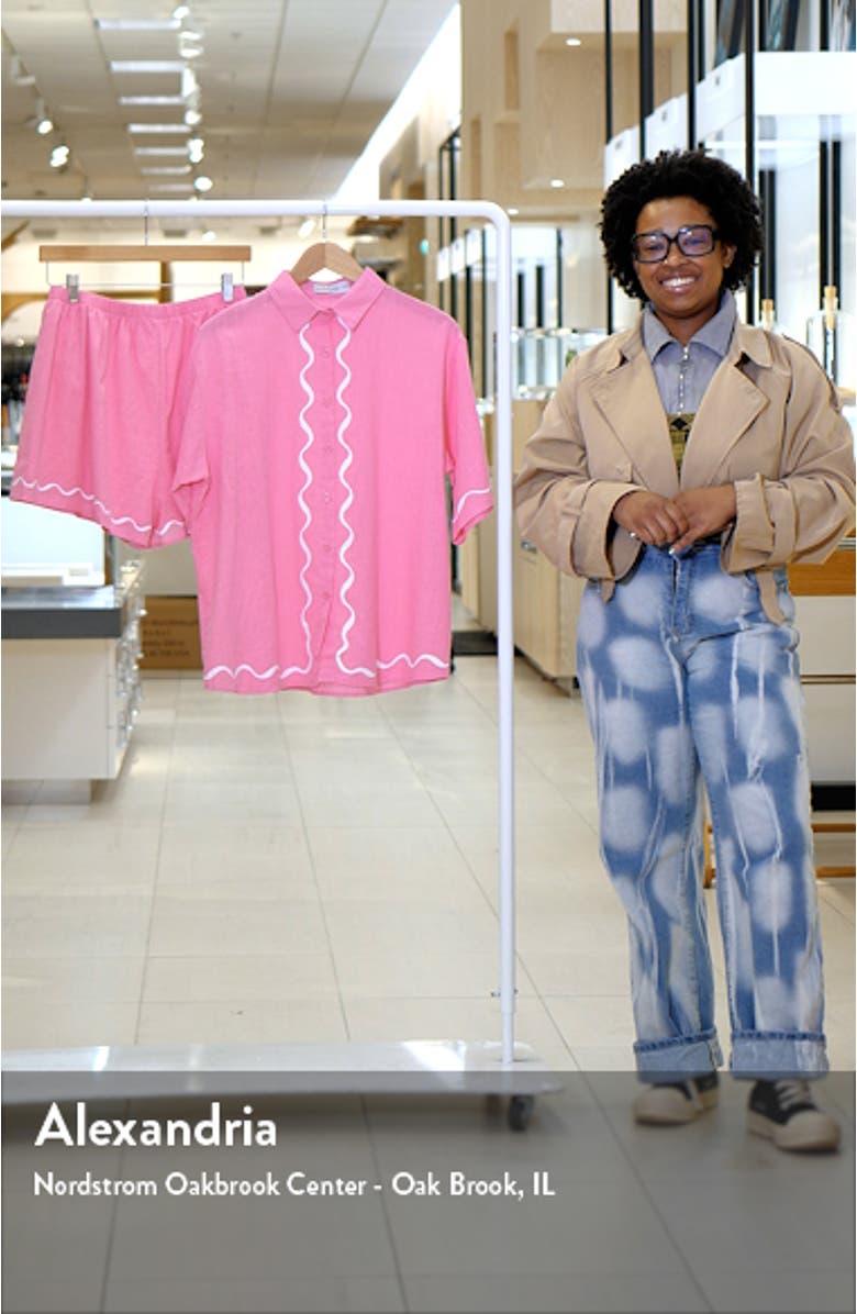 Sunshine Cotton Button-Up Shirt & Shorts Set, sales video thumbnail