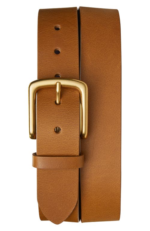 Shinola Essential Leather Belt In Brown