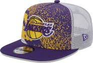 New Era Men's New Era Purple Los Angeles Lakers Court Sport Speckle 9FIFTY Snapback Hat