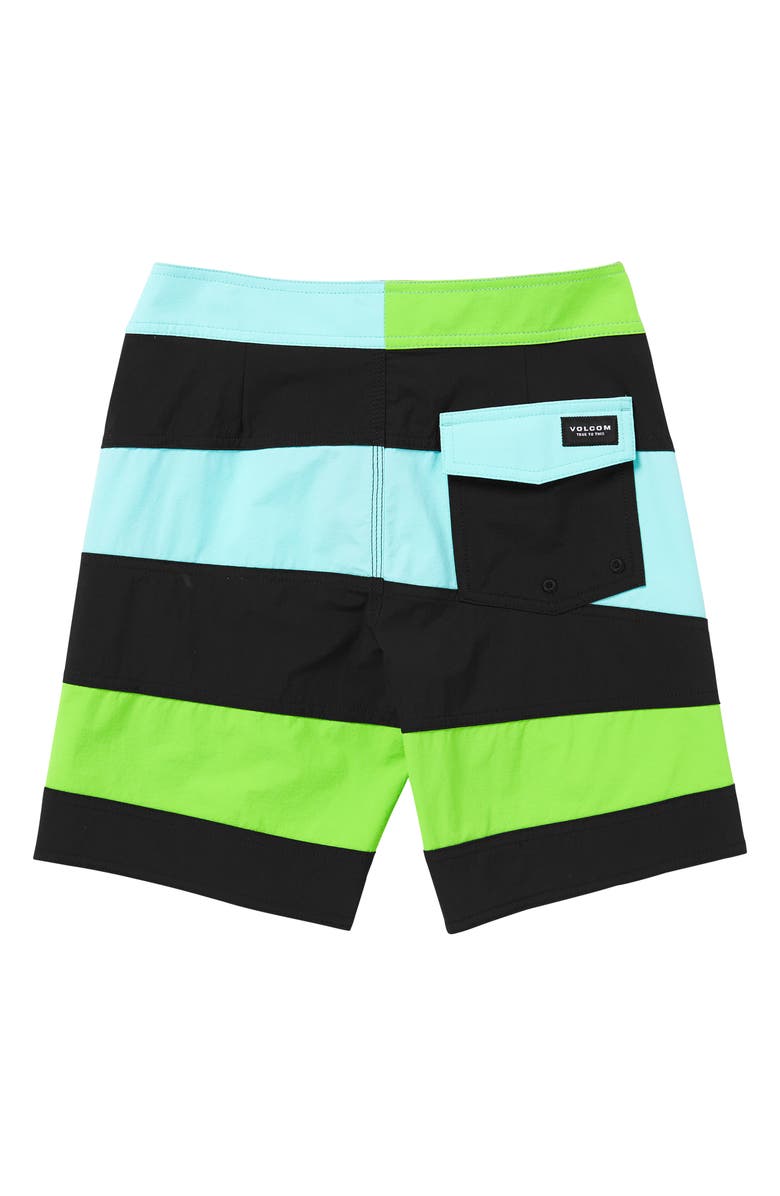 Volcom Kids' Marine Time Mod Liberator Board Shorts, Alternate, color,