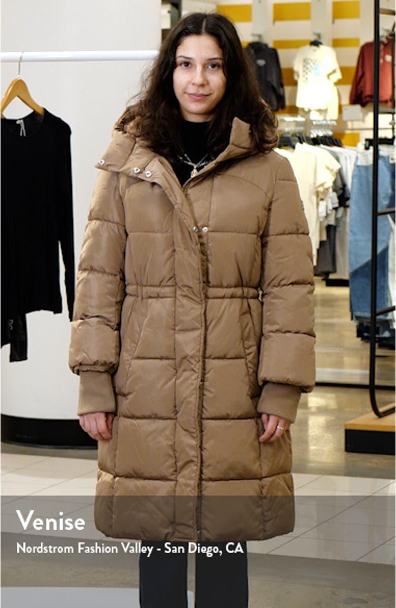 Memory 3/4 Length Puffer Jacket, sales video thumbnail