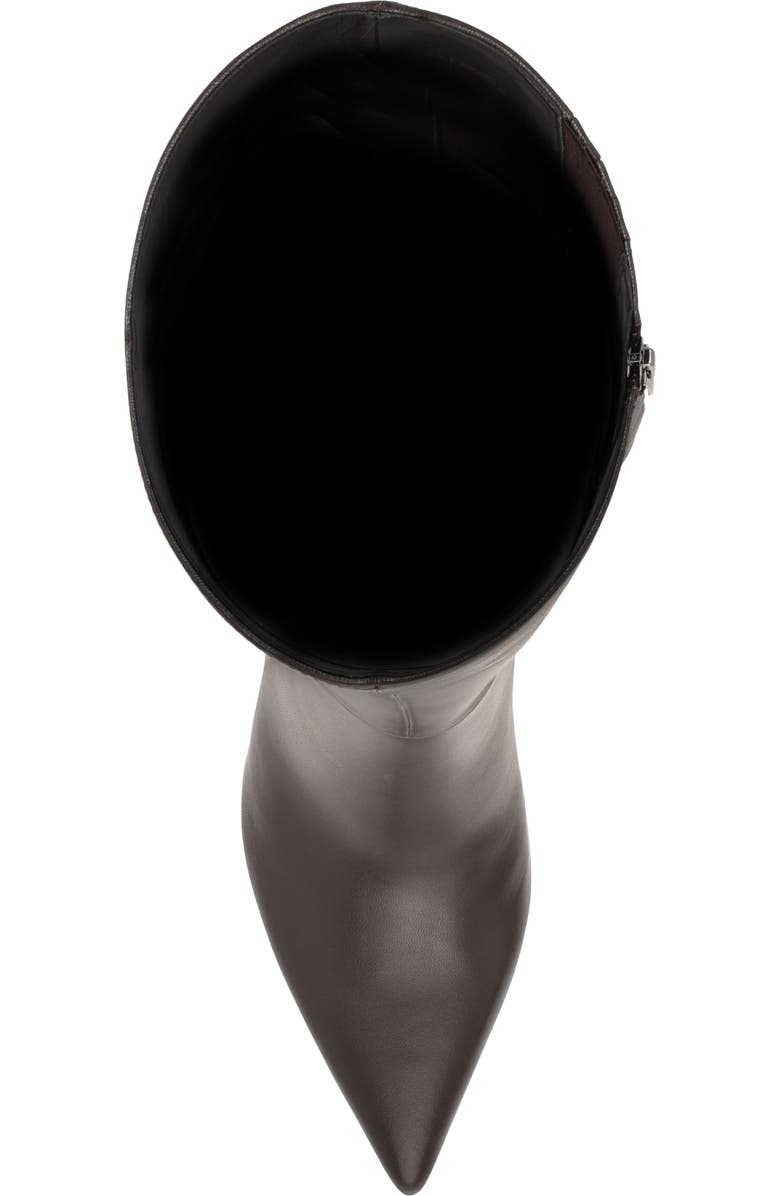 Nine West Cook Pointed Toe Knee High Boot, Alternate, color, Dark Brown