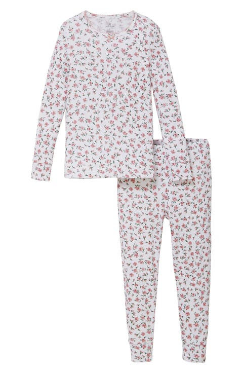 Kids' Pima Cotton Pointelle Fitted Two-Piece Pajamas (Baby & Toddler)