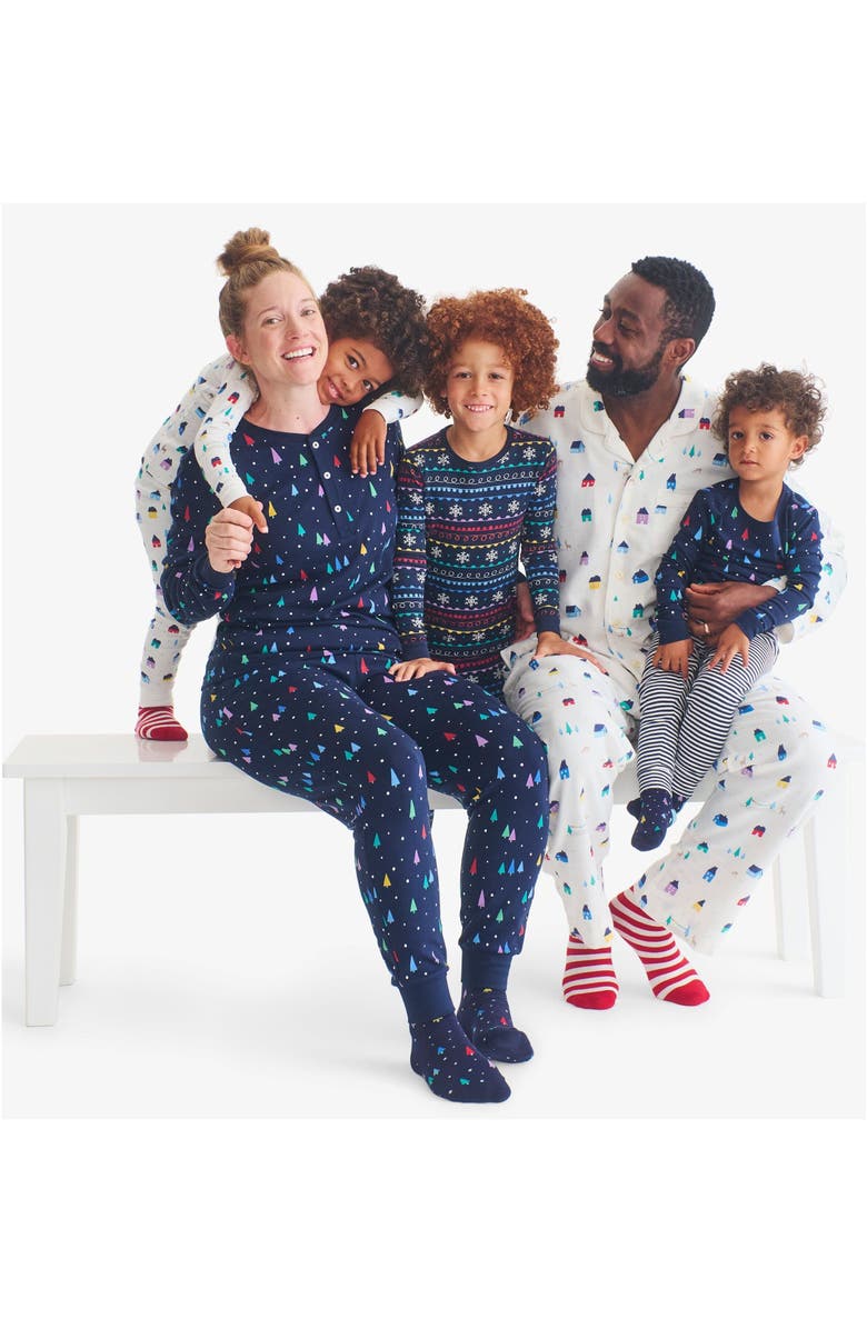 Primary Adult Organic Pj Pant In Holiday Prints, Alternate, color, 