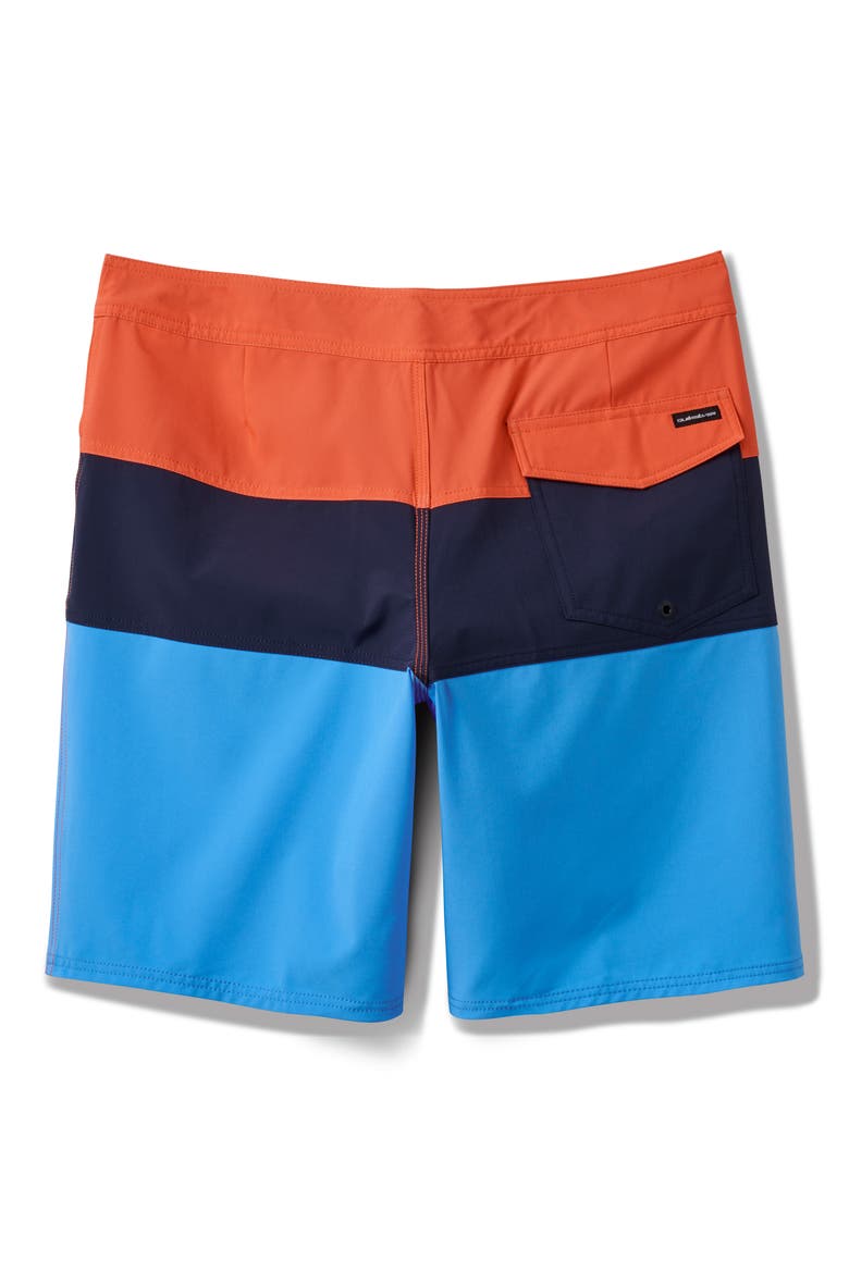 Surfsilk Panel Board Shorts, Alternate, color, AZURE