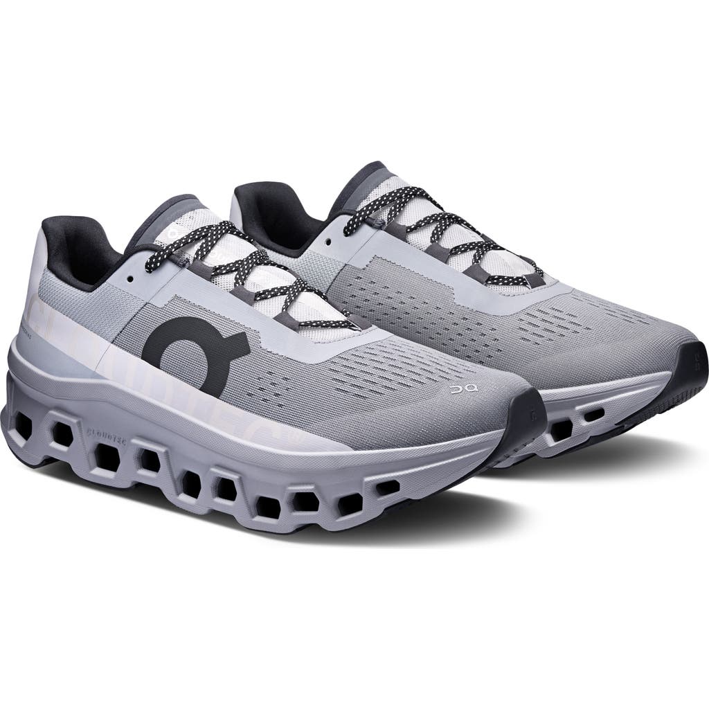 On Cloudmster Rubber-trimmed Mesh Running Sneakers