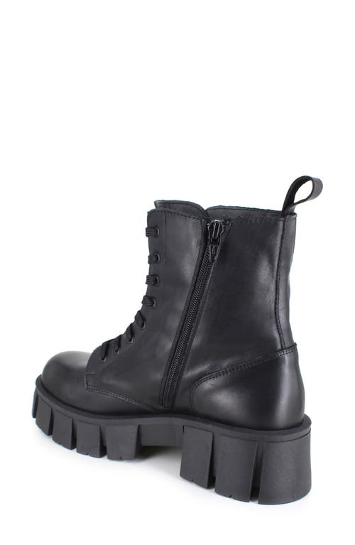 Zigi Alejandria Lug Sole Boot In Black
